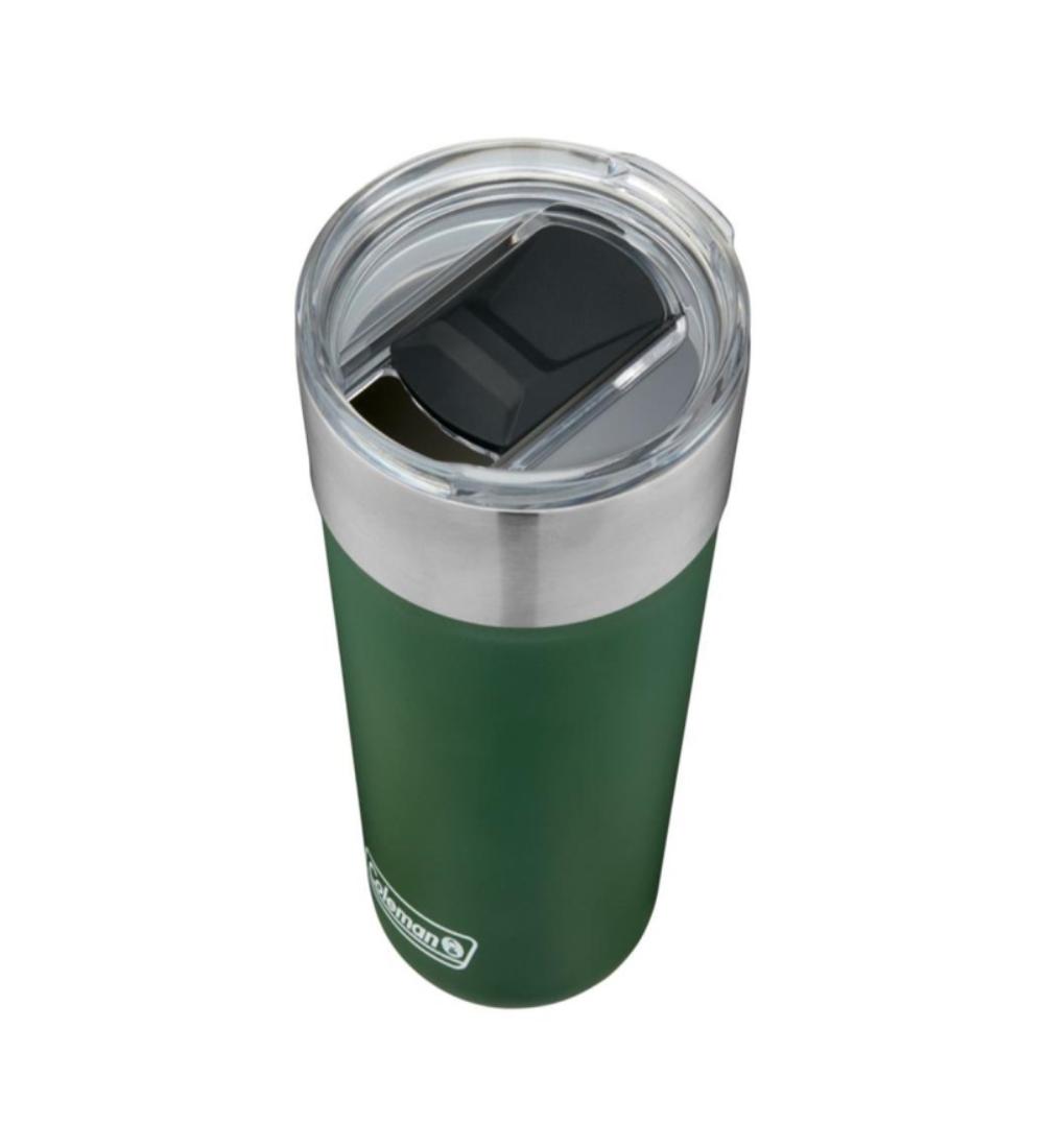 VASO CERVECERO INOXIDABLE COLEMAN 600ML VERDE MATE